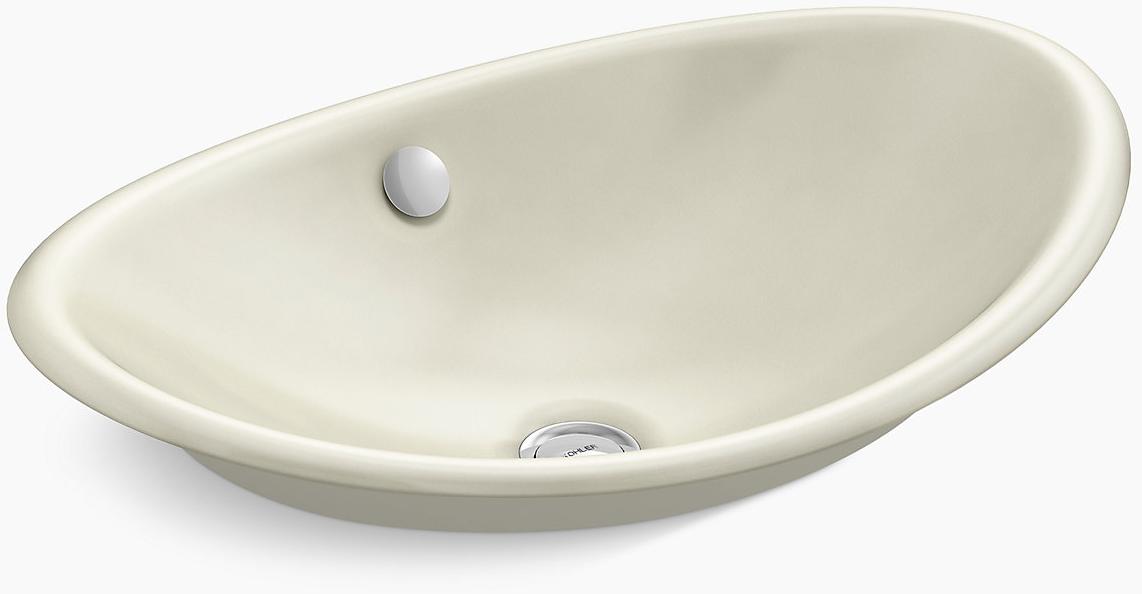 K-5403-B-FD Накладная раковина на столешницу  прямоугольная Kohler 
