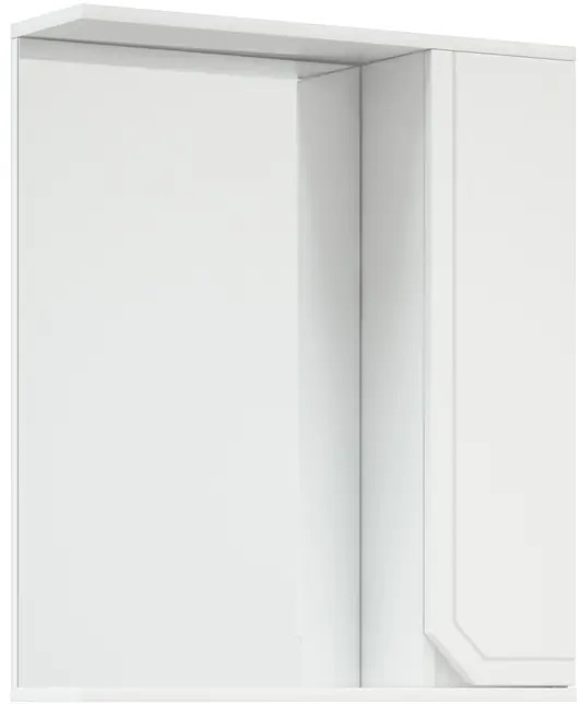 91331672 Шкаф для ванной Siriusline Сириус С25977 подвесной 65см цвет белый STLM-0977585
