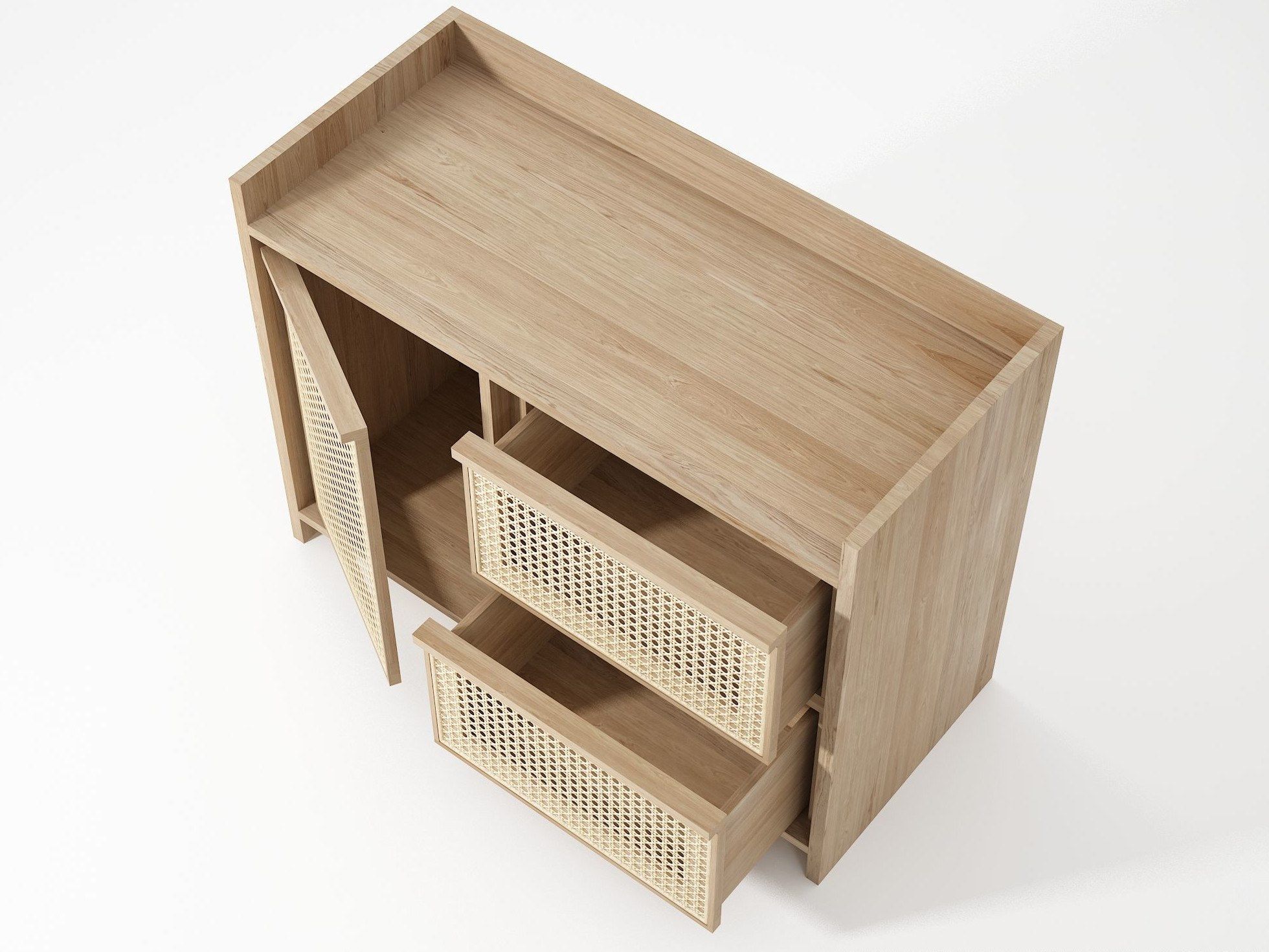 Мадия из массива дерева и ротанга KARPENTER корни ARCH-00105619 - Вид №7