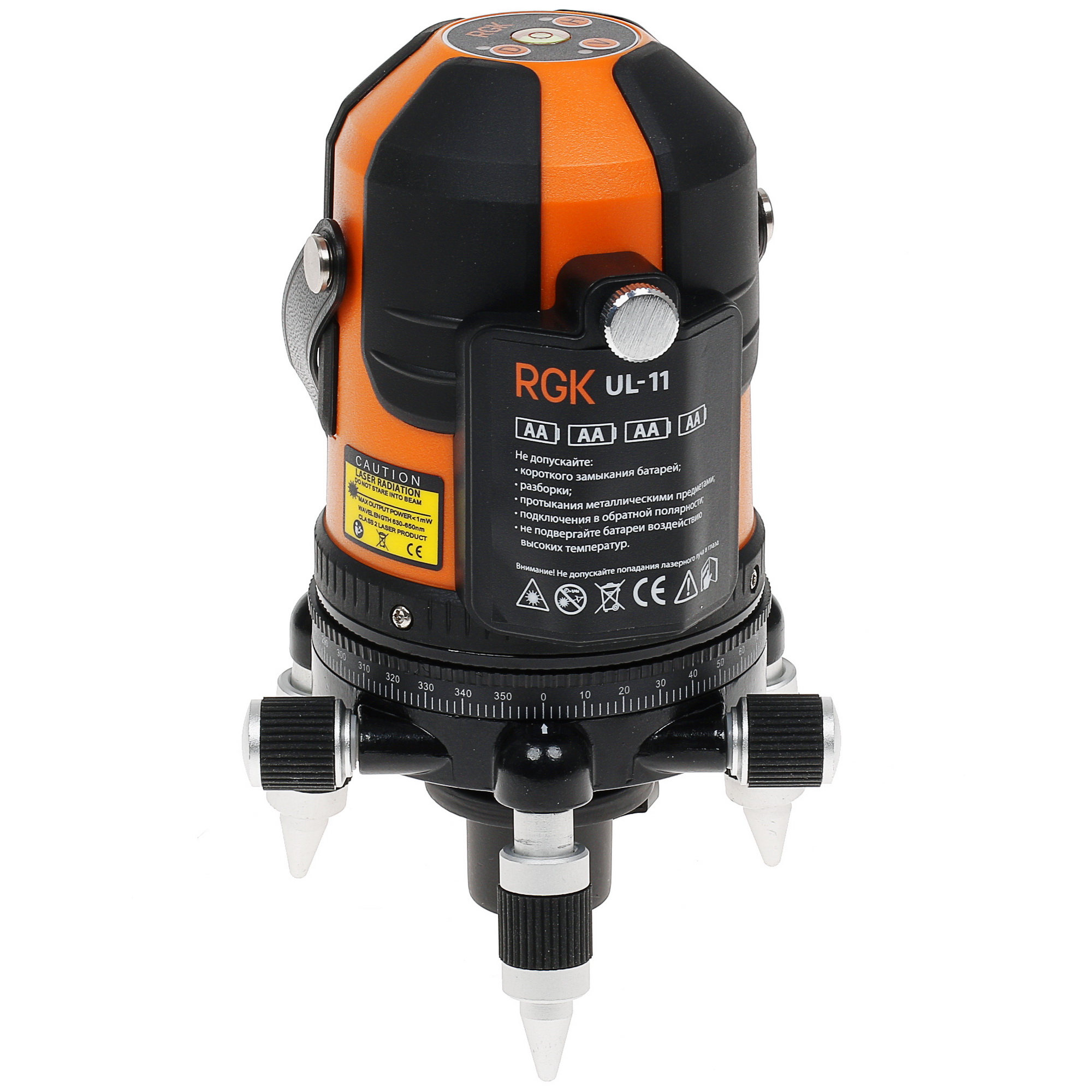 Лазерный нивелир RGK UL-11 MAX 1080223 STDN-0112378 - Вид №3