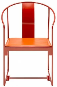 Driade Стул из стали с порошковым покрытием с подлокотниками Mingx