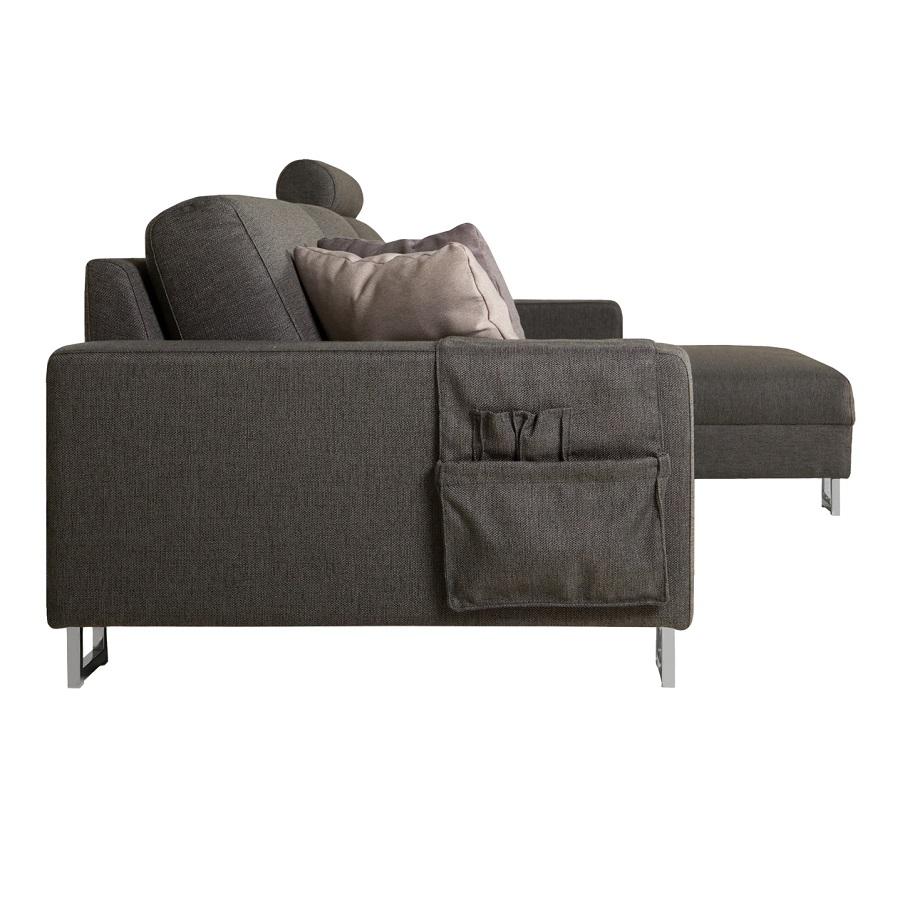 Диван угловой Quattro, правосторонний, темно-серый Sits S1576 - Вид №2