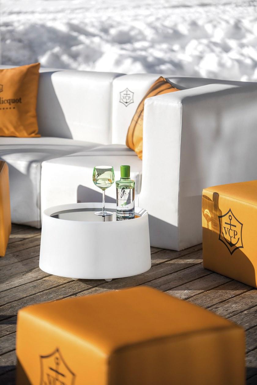 Estiluz Садовый журнальный столик из полиэтилена Dot M-2907x DOT 2.0 - Вид №5