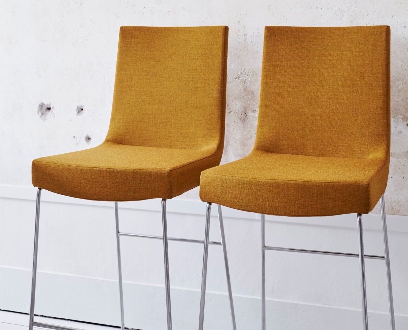 Высокий тканевый стул со спинкой Montis Джим ARCH-00098549 - Вид №1