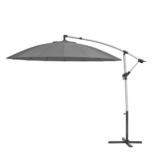 Зонт садовый Naterial Sinae 2.9 м серый с подставкой