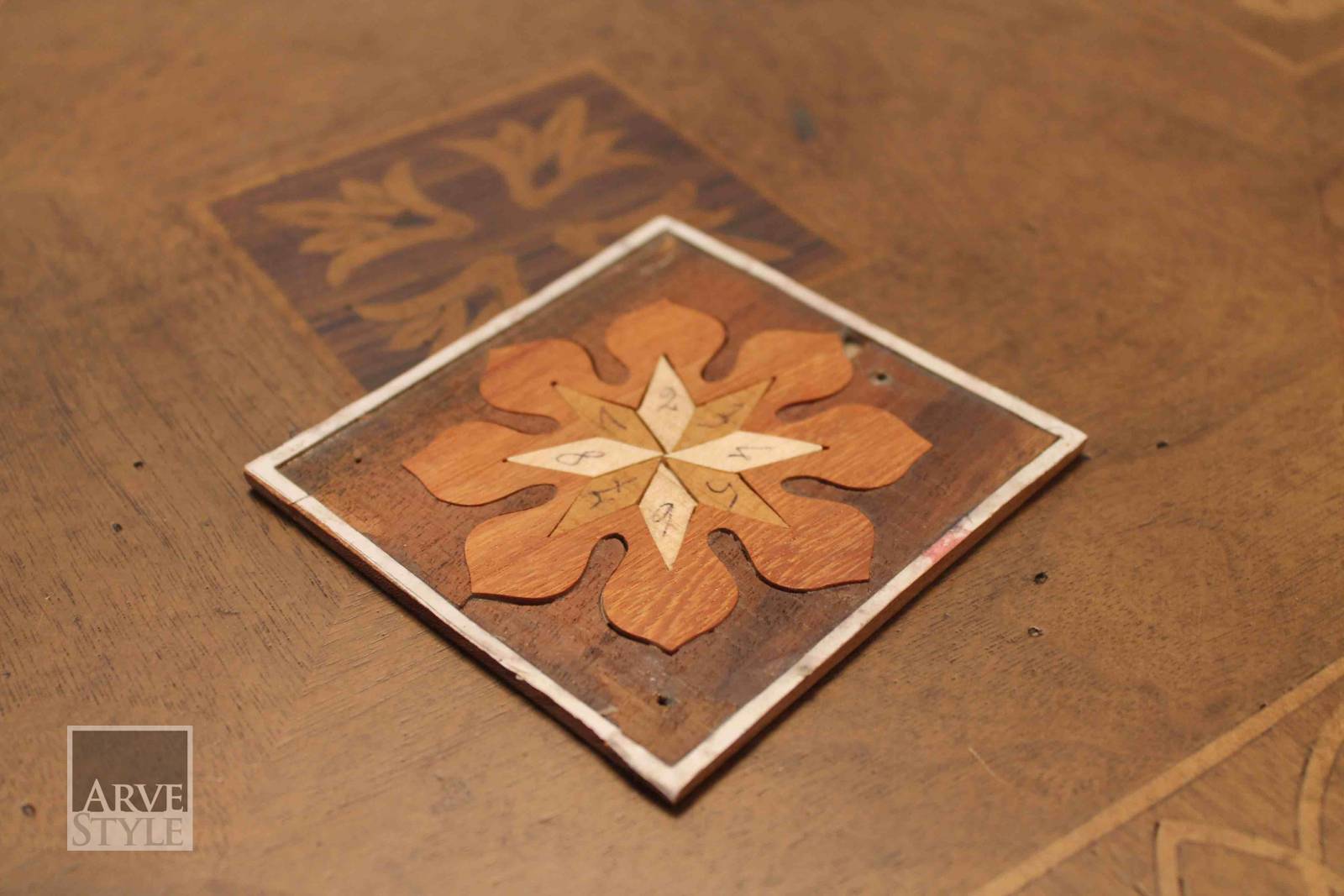 Деревянный прямоугольный выдвижной стол для гостиной Arvestyle паркет ARCH-00136063 - Вид №13