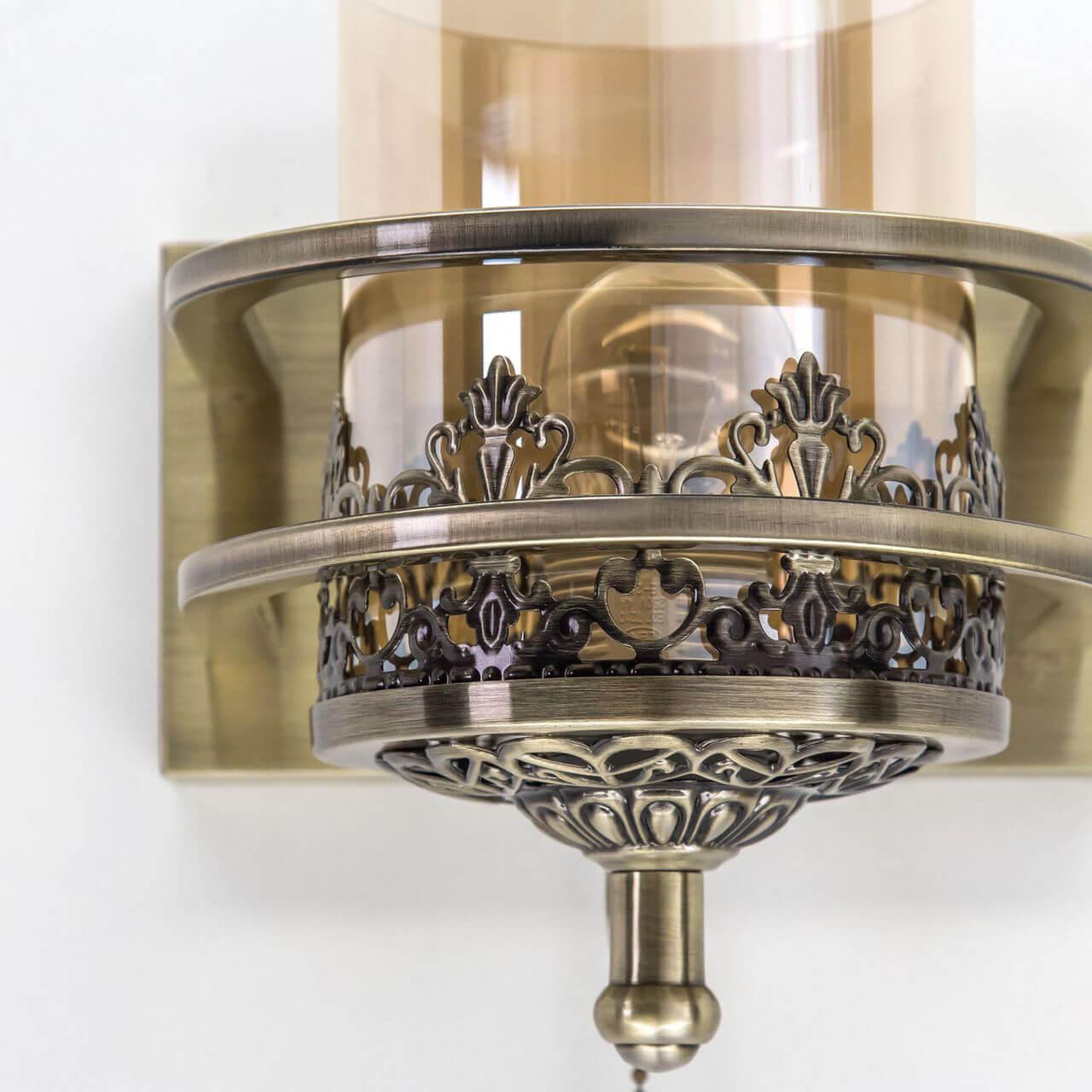 Бра светодиодное бронзовое "Ориент" CL464313 CITILUX ОРИЕНТ 00-3929289 Бронза;прозрачный  - Вид №1