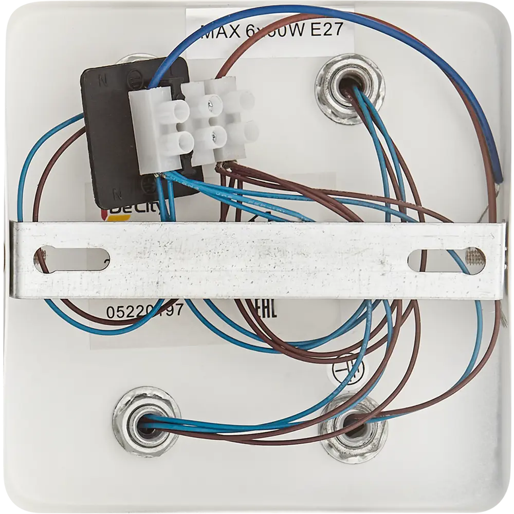 Люстра De City Тетро - современное потолочное освещение с матовыми стеклянными плафонами 84773460 STLM-0054990 - Вид №5