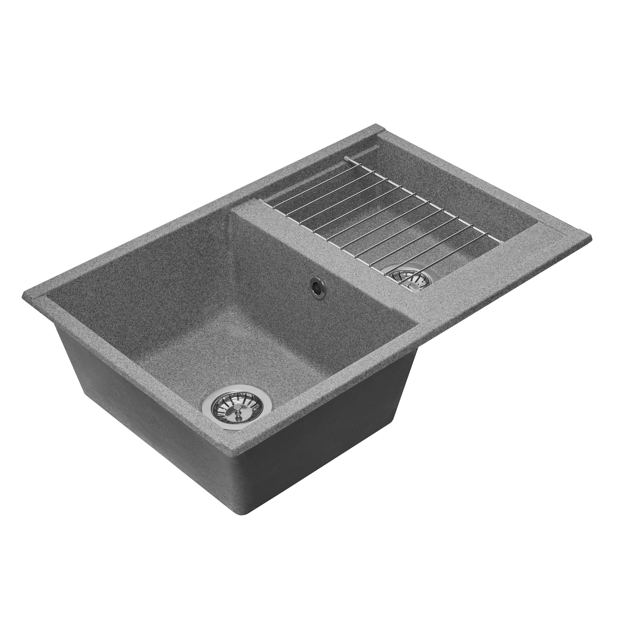 1A723132DE230 Мойка кухонная прямоугольная AQUATON ДЕЛИЯ - Вид №3