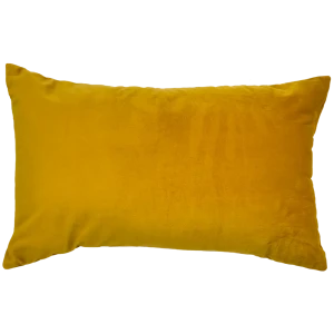 Подушка декоративная Linen Way 30x50 см бархат цвет горчица