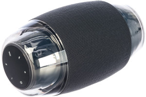 16197453 Беспроводная Bluetooth колонка с LED светомузыкой, 2 х 8Вт, серая ZTCEBTRGBSPG9RU Zetton