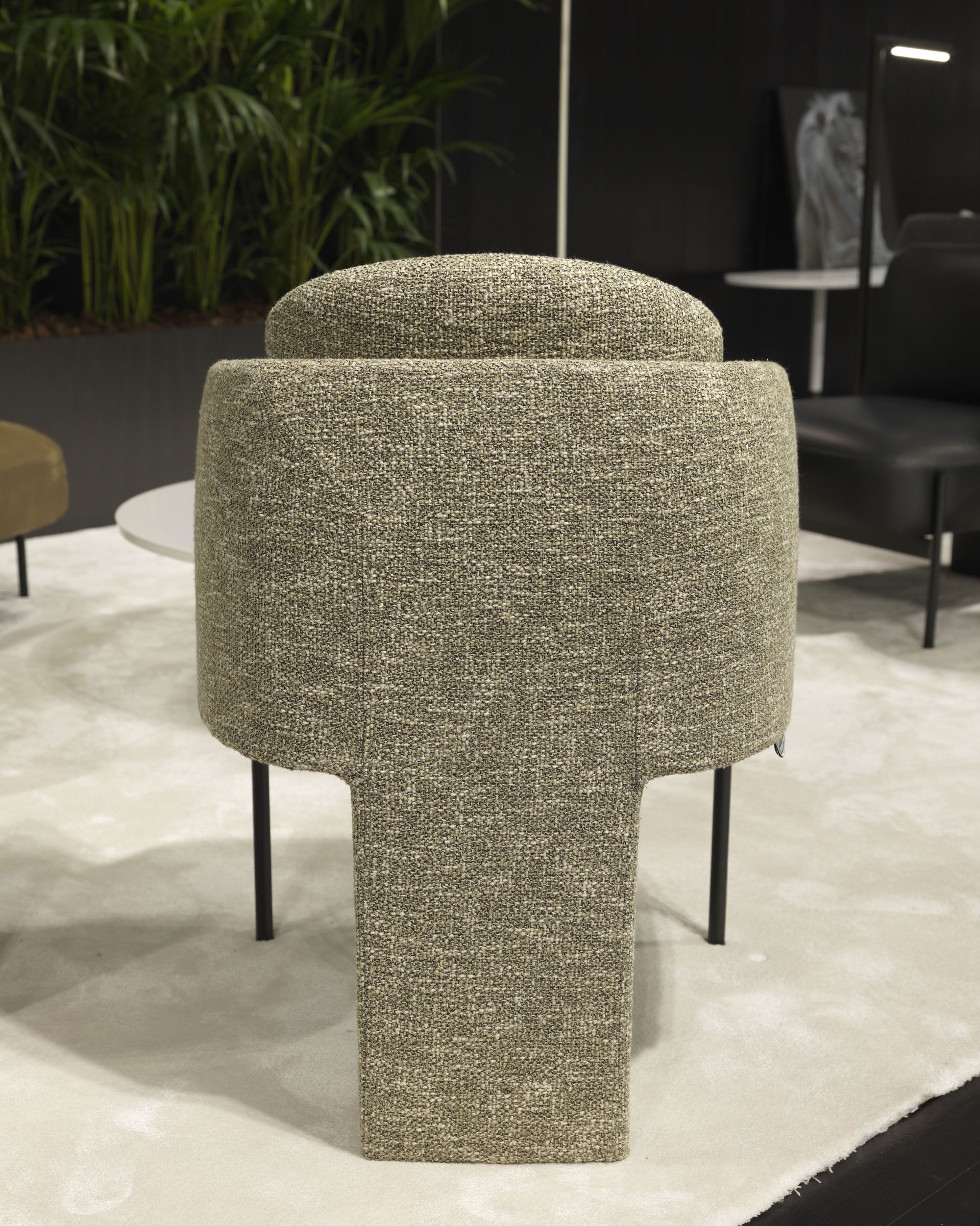 Мягкий тканевый стул с подлокотниками MisuraEmme VIRGIN ARCH-00146531 - Вид №6