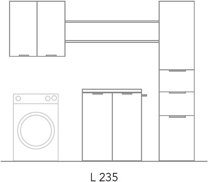 Ideagroup Шкаф для стирки из меламина Kandy sun-id-1468717 - Вид №3