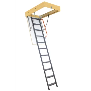 91333867 Чердачная лестница металлическая Fakro LMK складная 60x140x305см с секциями STLM-1324100