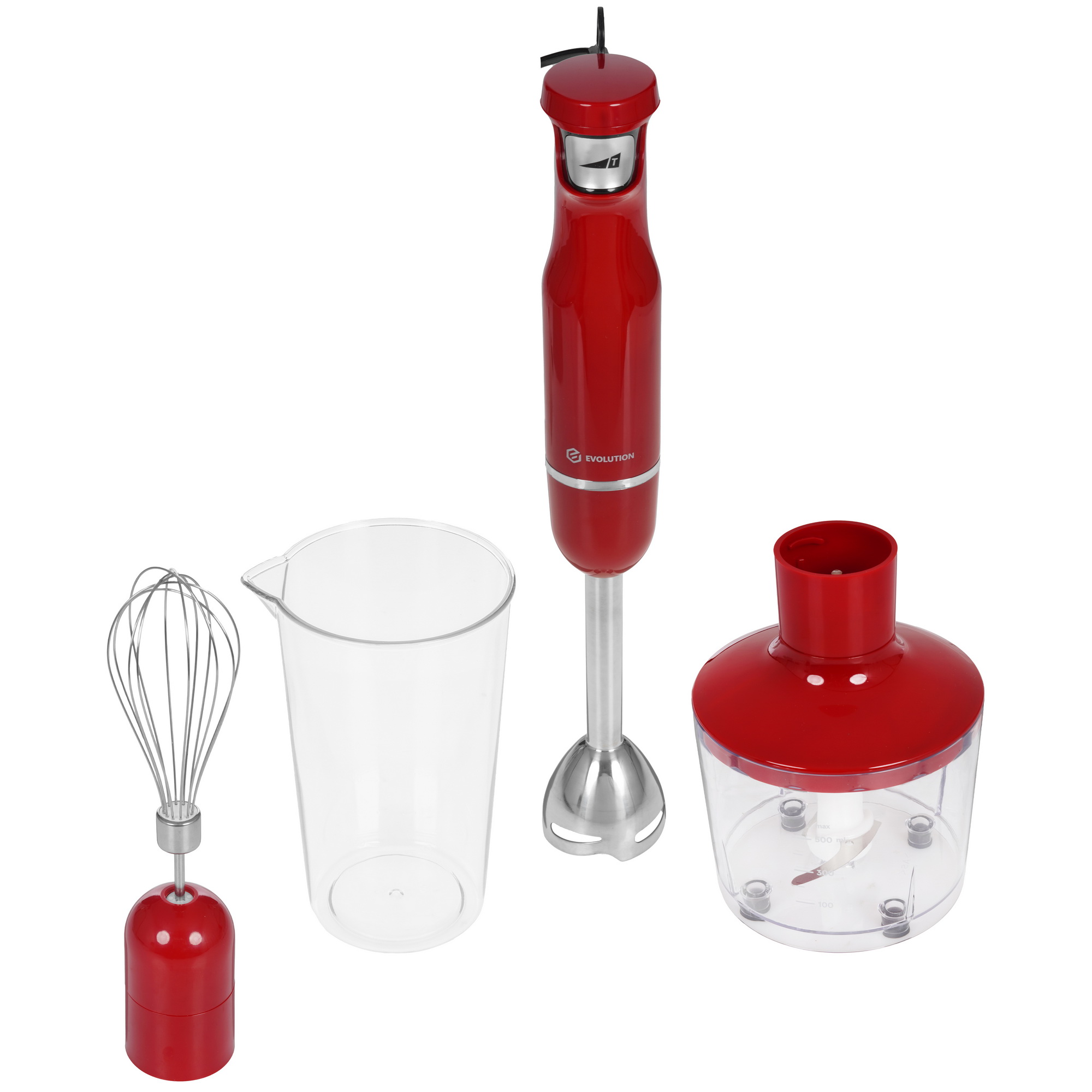 9208712 Блендер погружной Evolution HBS-0641 красный STDN-0098672