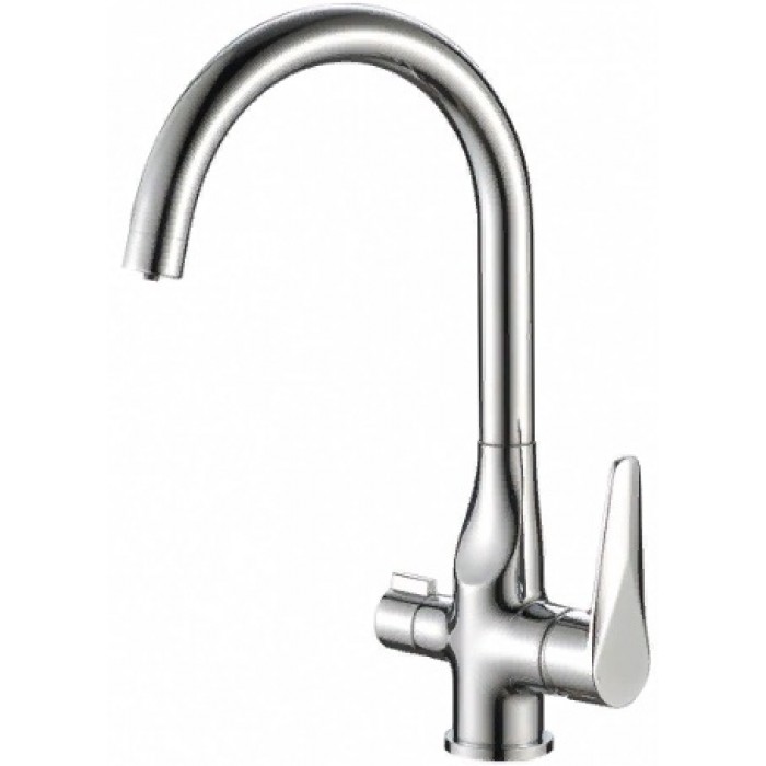 Steel Hammer SH 910 хром Смеситель для кухни Zorg  - Вид №1