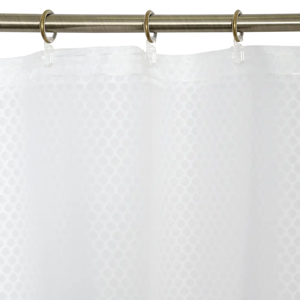 Тюль на ленте «Ромбы», 250x280 см, геометрия, цвет белый GARDEN STLM-2090363 - Вид №5