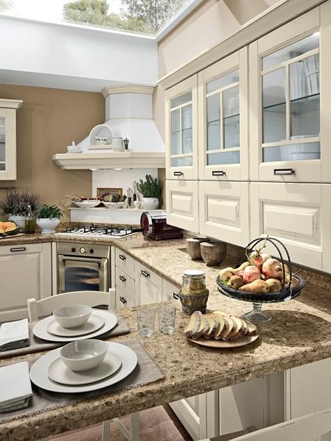 Cucine Lube Деревянная кухня с ручками Laura 06 - Вид №10