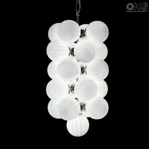 2674 ORIGINALMURANOGLASS Люстра Atmosphera - в белых оттенках - Original Murano Glass OMG 40 см