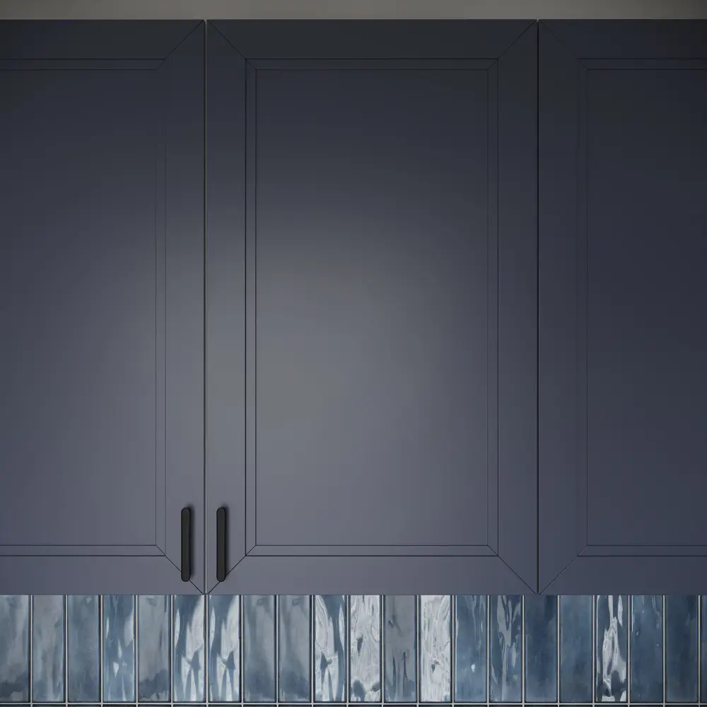 KONSENSA Фасад Котлас синий для кухни 40×102 см с геометрической филенкой 89409640 STLM-1583257 - Вид №9