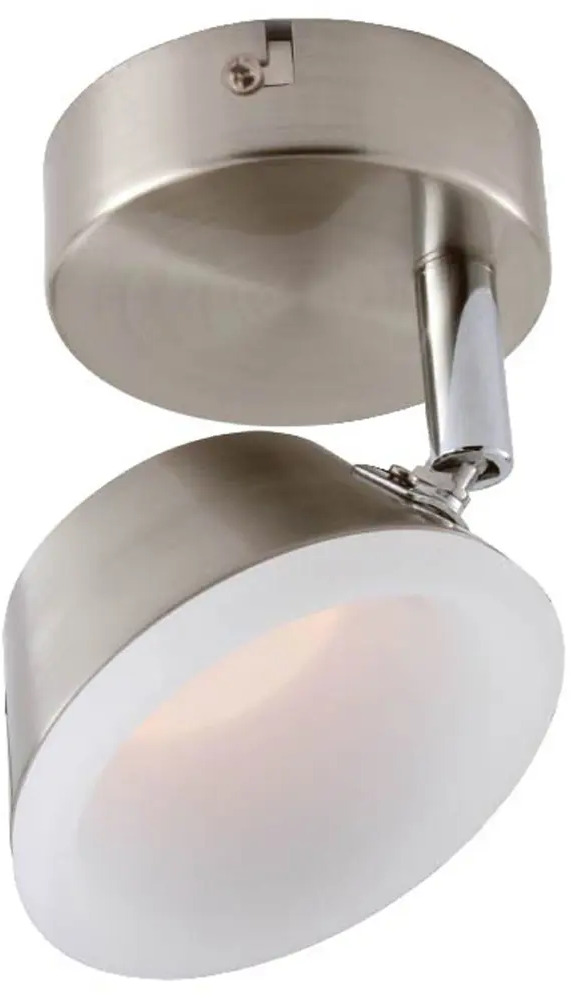90159178 Спот поворотный светодиодный TOPLIGHT Jenifer TL1238Y-01SN теплый белый свет цвет серебряный STLM-0935733