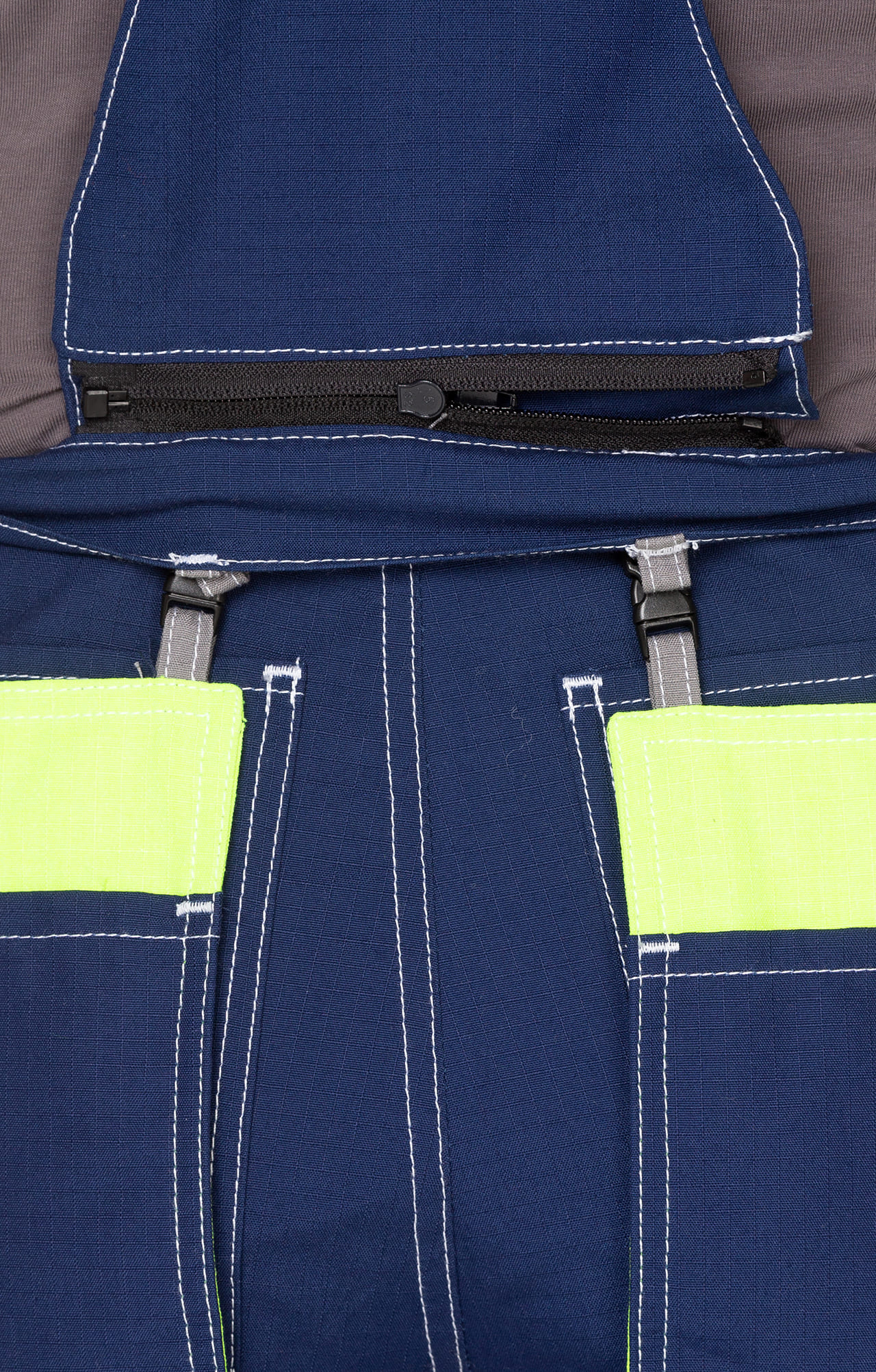 68849 Костюм "Прогресс" темно-синий с серым лимон  Летняя спецодежда  размер 60-62/182-188  - Вид №18