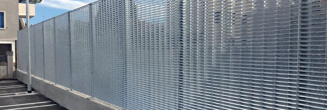 Модульное ограждение из нержавеющей стали GRIDIRON Frangisole и Экран ARCH-00076634 - Вид №1