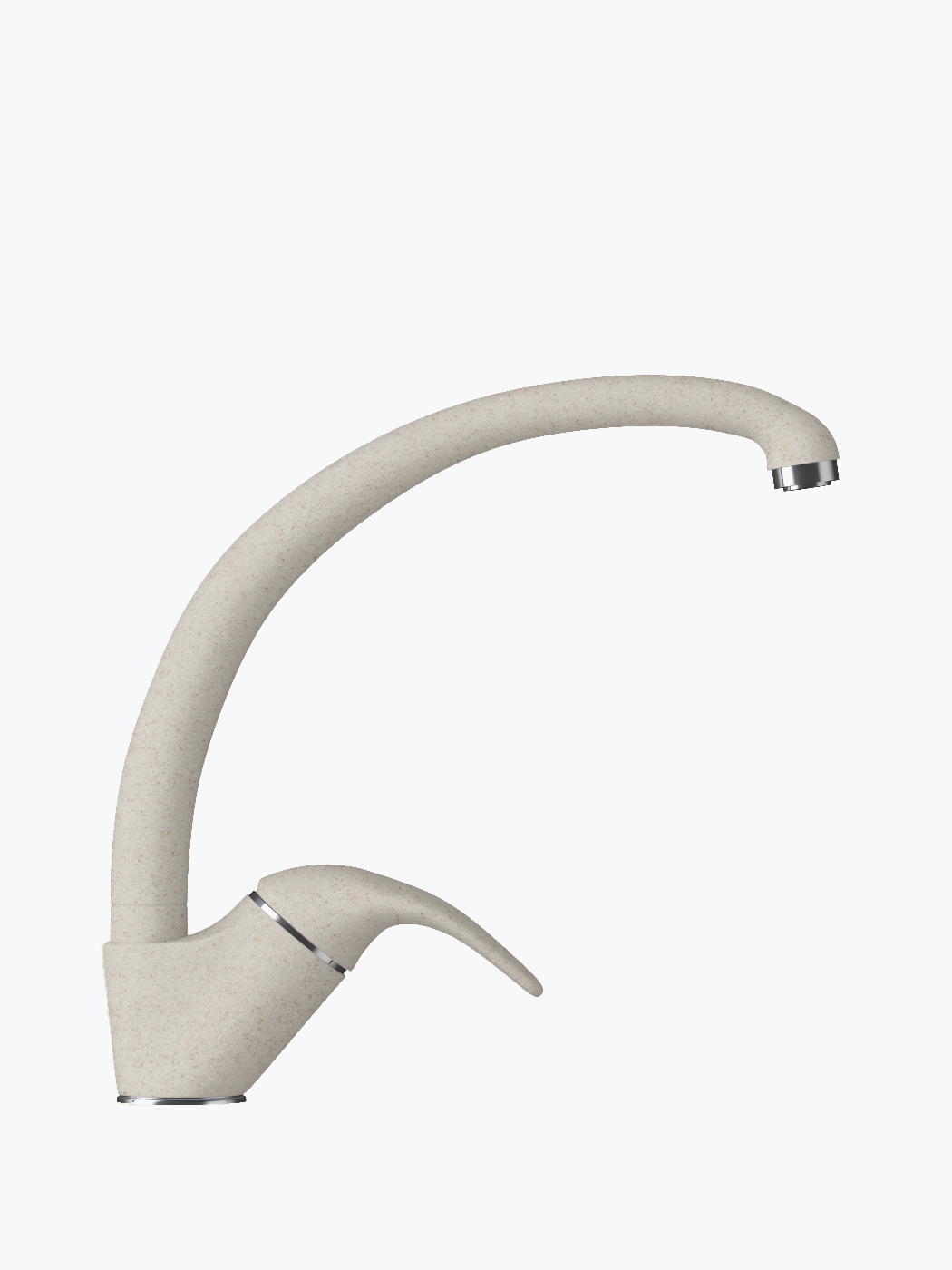 726286 Смеситель кухонный "Высокий" в тон мойки Polygran 