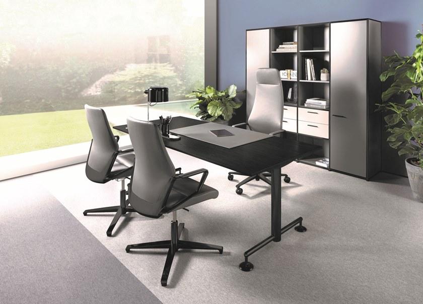 Bosse Модульный офисный книжный шкаф из металла Black edition sun-id-1372993 - Вид №2