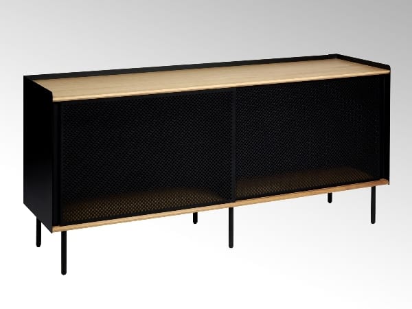 Шкаф из стали и дерева с раздвижными дверями LAMBERT ROMAN ARCH-00026620