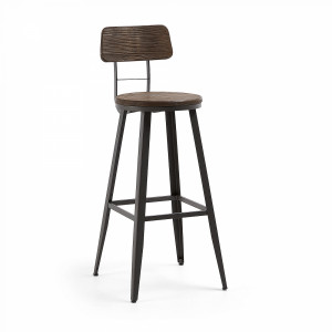 067341 Барный стул Malinda графитовый La Forma Rihana