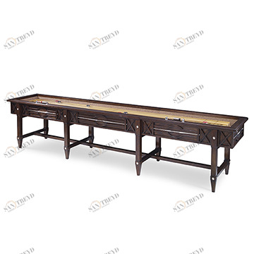 Игровой стол 17554-935-012 Spindle Shuffleboard Table - Walnut Phylrich 