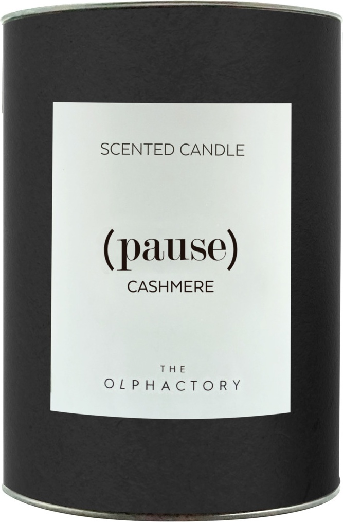 10656785 Ambientair Свеча ароматическая The Olphactory PAUSE Black Кашемир 40 ч Воск 