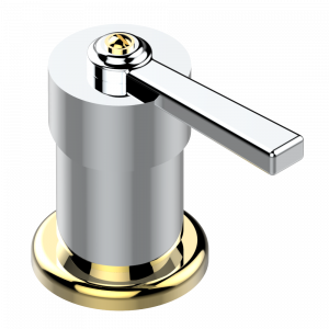 G7C-6523 Смеситель на борт (картридж 35 мм) Thg-paris Saint Germain Хром/золото