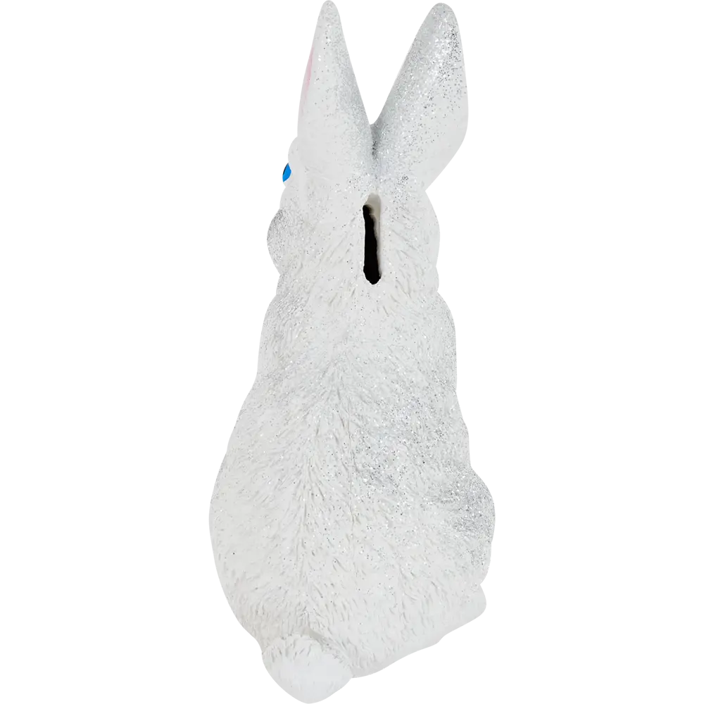 Копилка Зайчик бело-серебряная гипс Santreyd STLM-2081749 - Вид №2