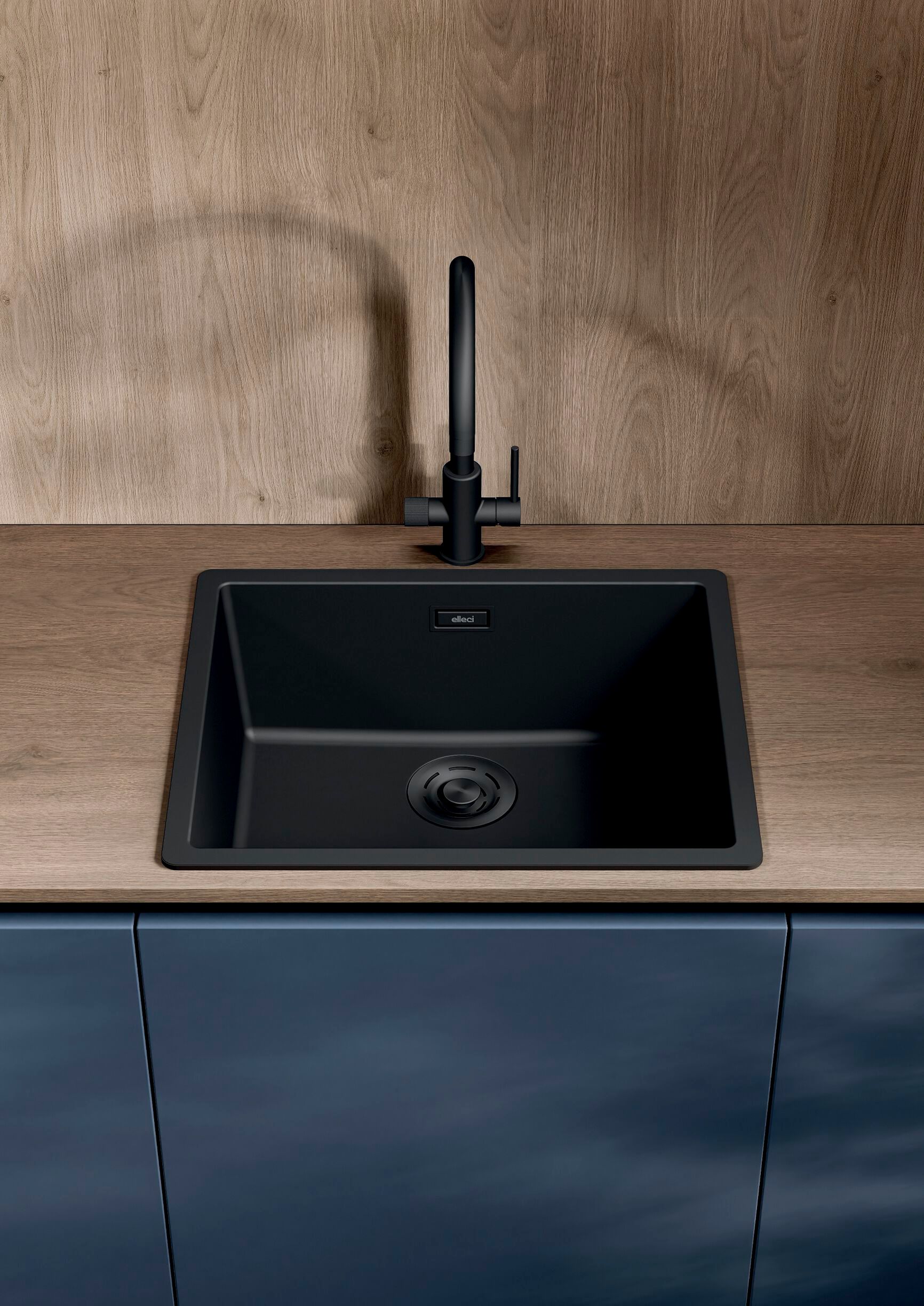 Раковина с одной чашей в Кератеке Elleci элитная кухня ARCH-00108708 - Вид №3