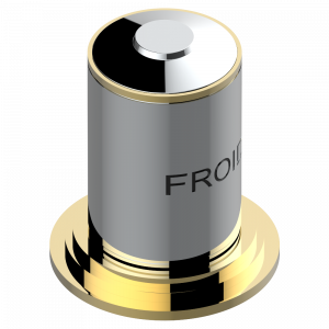 G2T-35/C Вентиль 1/2" набортный для холодной воды Thg-paris Faubourg metal Хром/золото