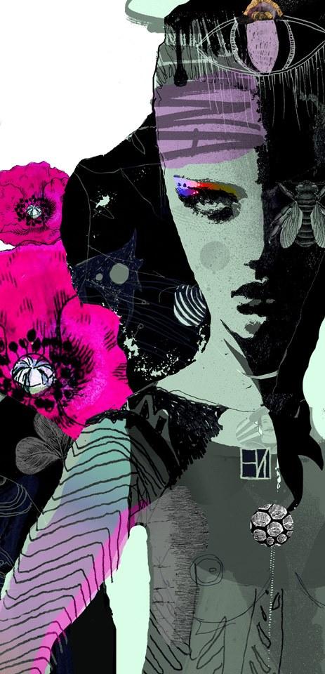 MOMENTI Авторский художественный принт Crazy home paintings Gi-008 - Вид №1