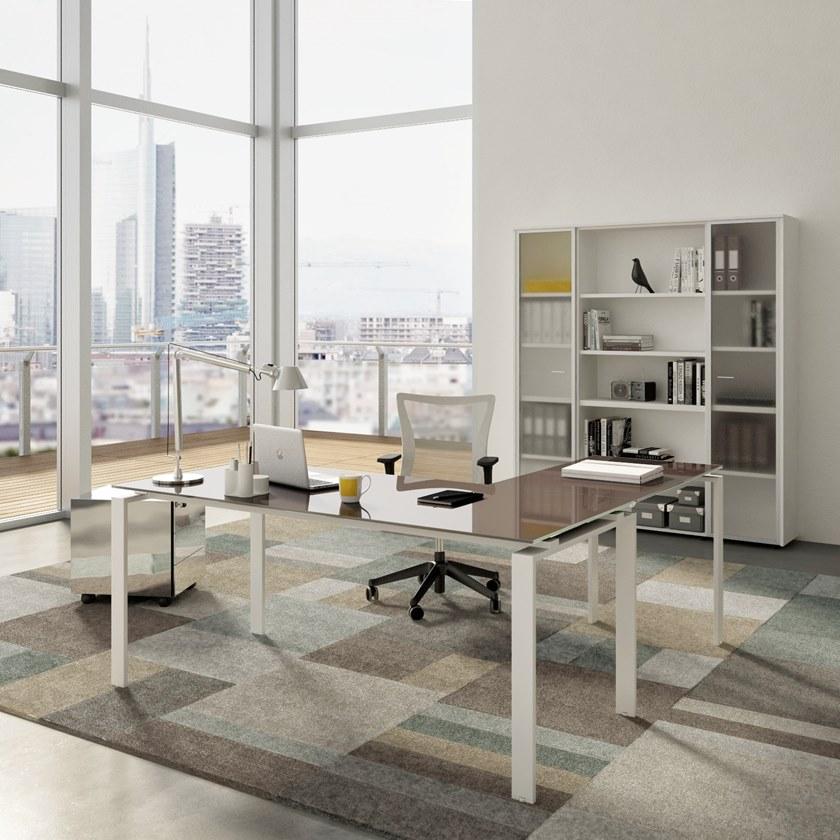 CUF Milano Рабочее место с надставкой Doria 113rx + 321rx - Вид №1