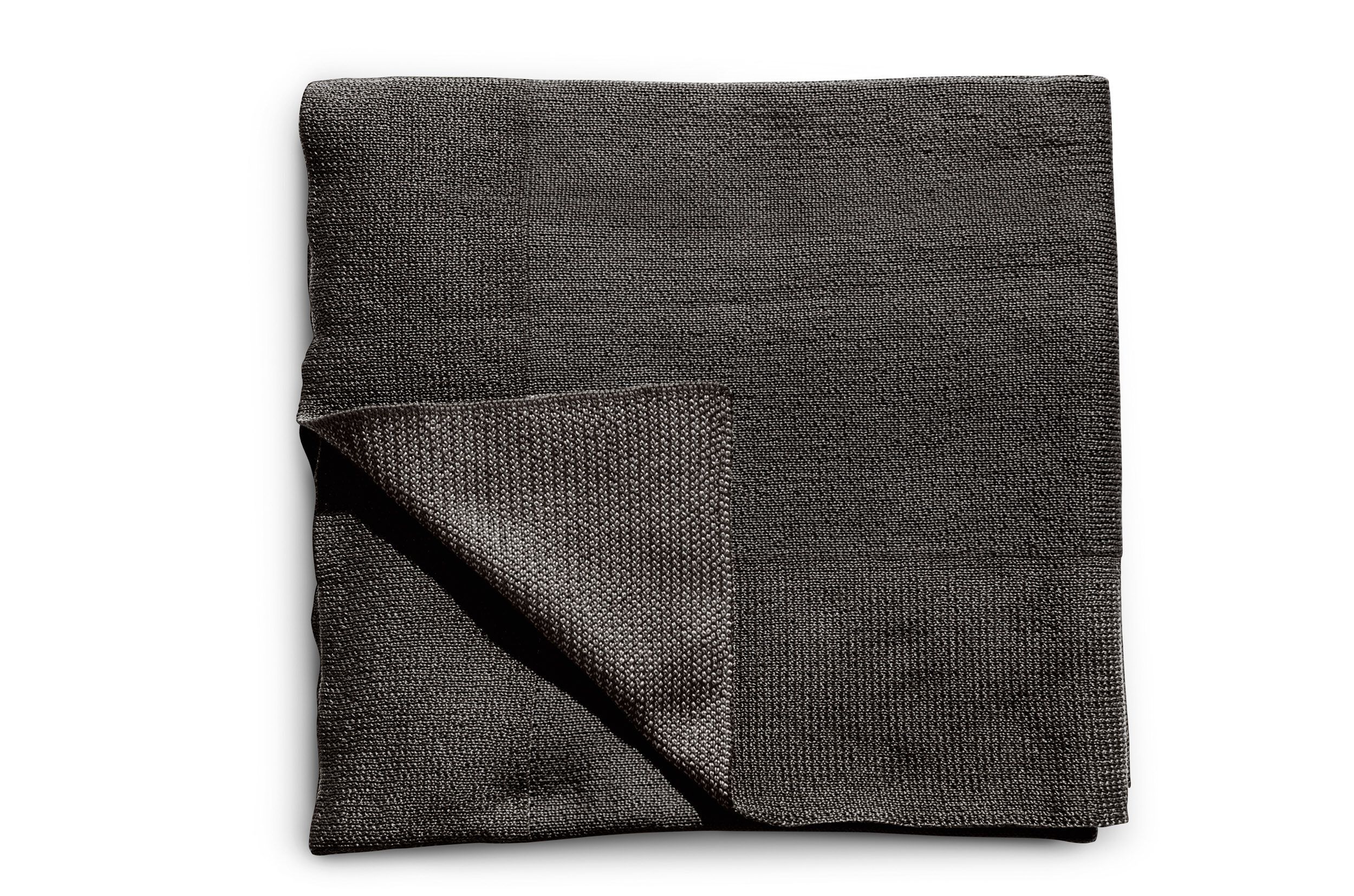 Однотонный плед из синтетического волокна Varaschin текстура ARCH-00020196 - Вид №2