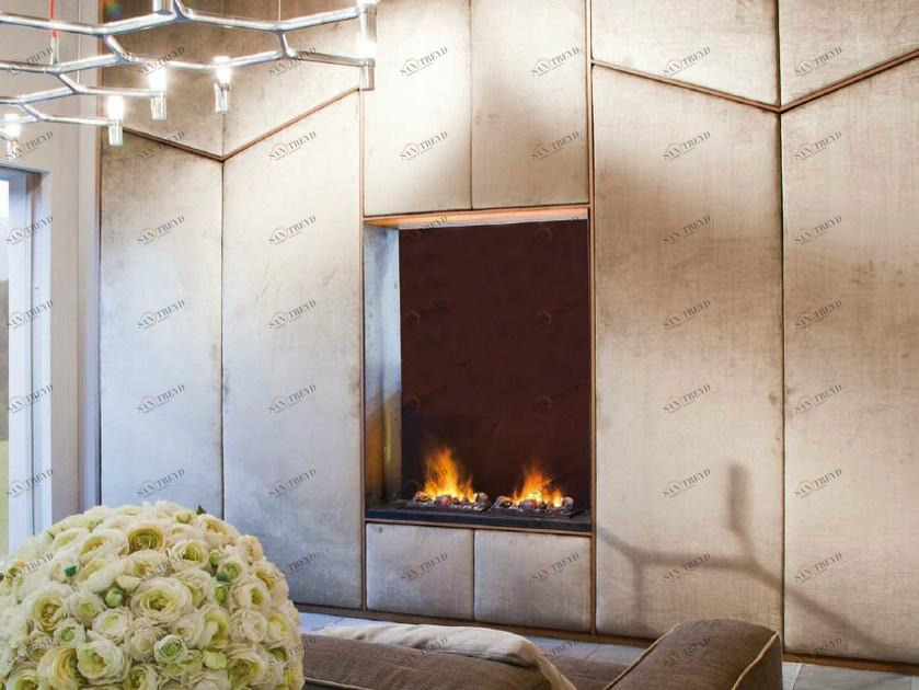 CARMINATI SERRAMENTI Буазери из ткани Boiserie su disegno sun-id-1345370