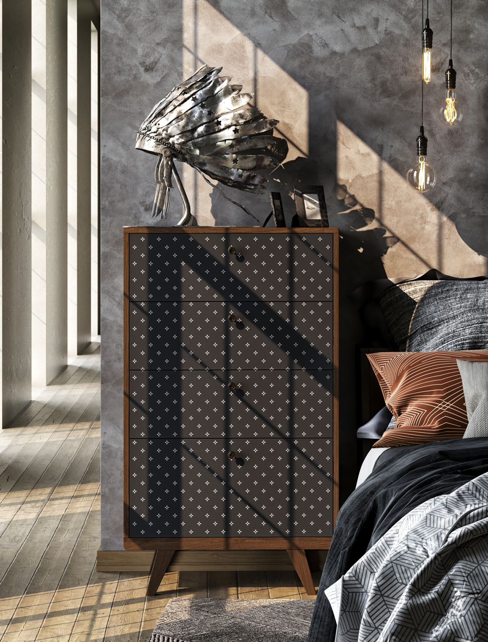 IDC006002047 The IDEA Высокий комод THIMON  - Вид №2