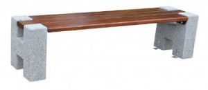11605 Н, скамья из бетона LAB.Space