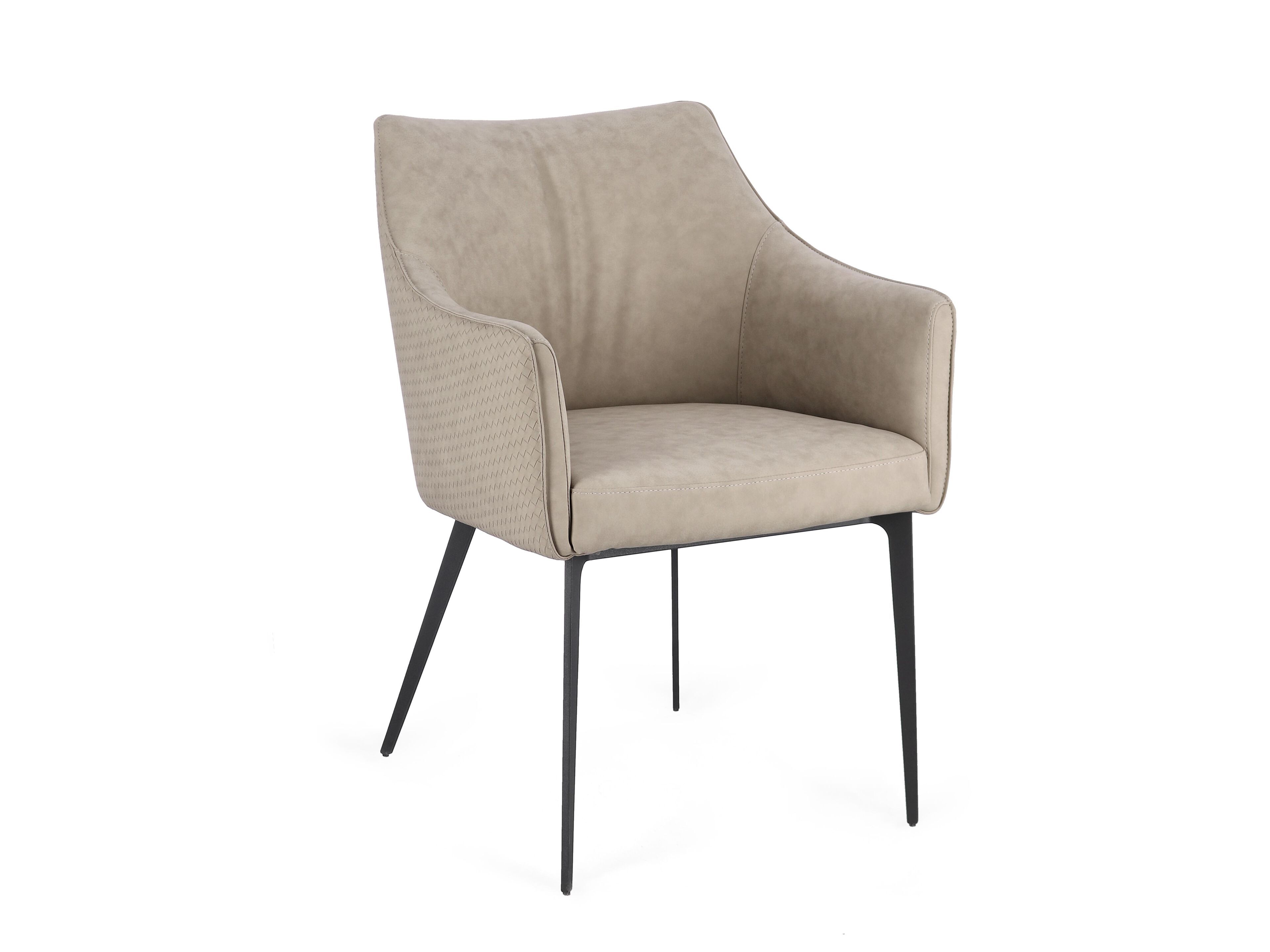 Мягкий стул из искусственной кожи с подлокотниками BIZZOTTO RUSSELL ARCH-00054797 - Вид №4