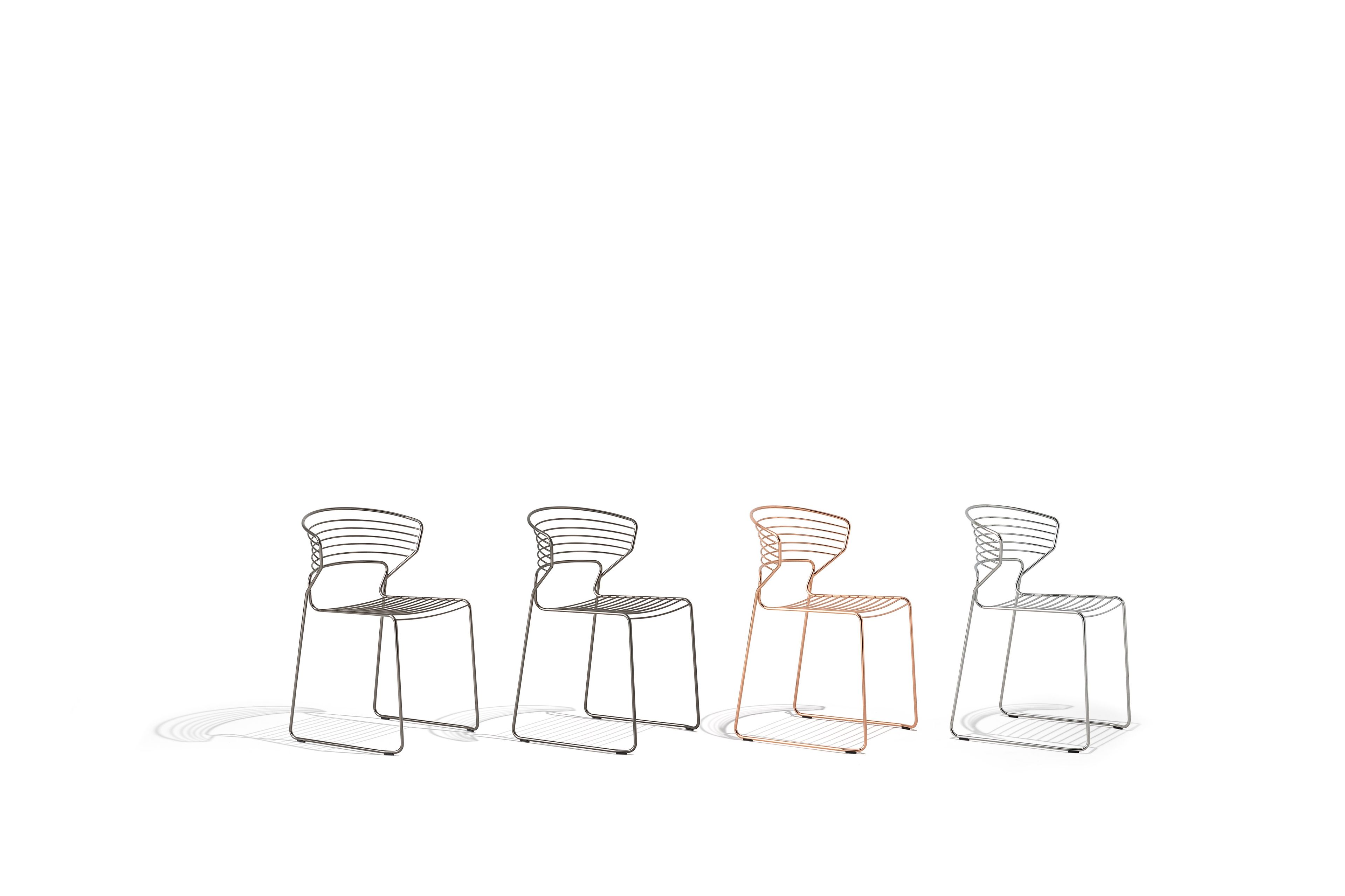 Стальной стул Desalto Koki Wire ARCH-00100773 - Вид №7