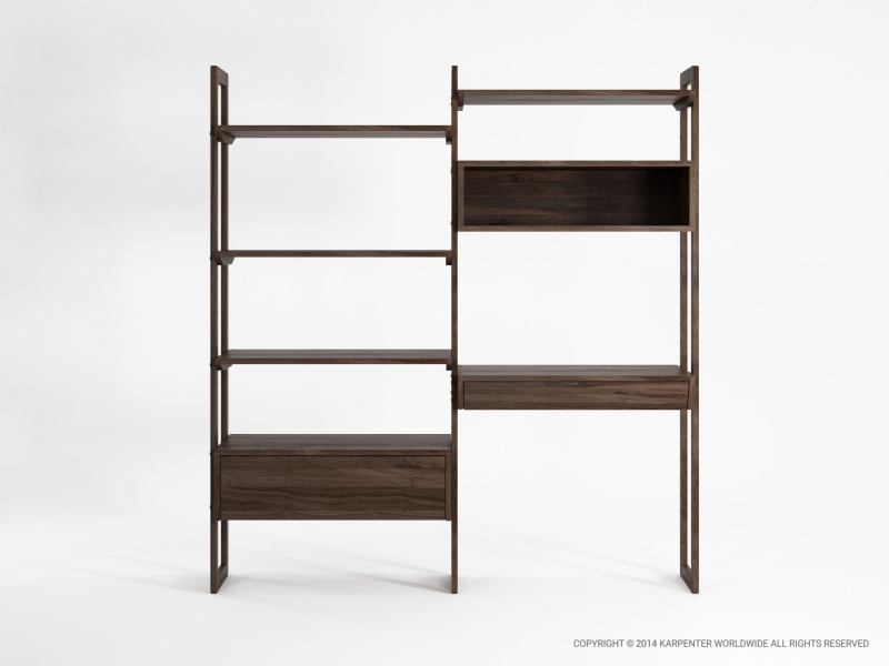 14_97 Настенная полка двойная Karpenter K/WSU