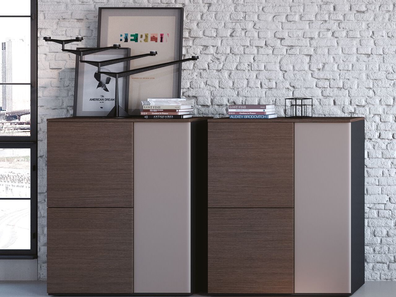 Запираемый офисный шкаф с распашными дверями FREZZA Madia ARCH-00136207 - Вид №15