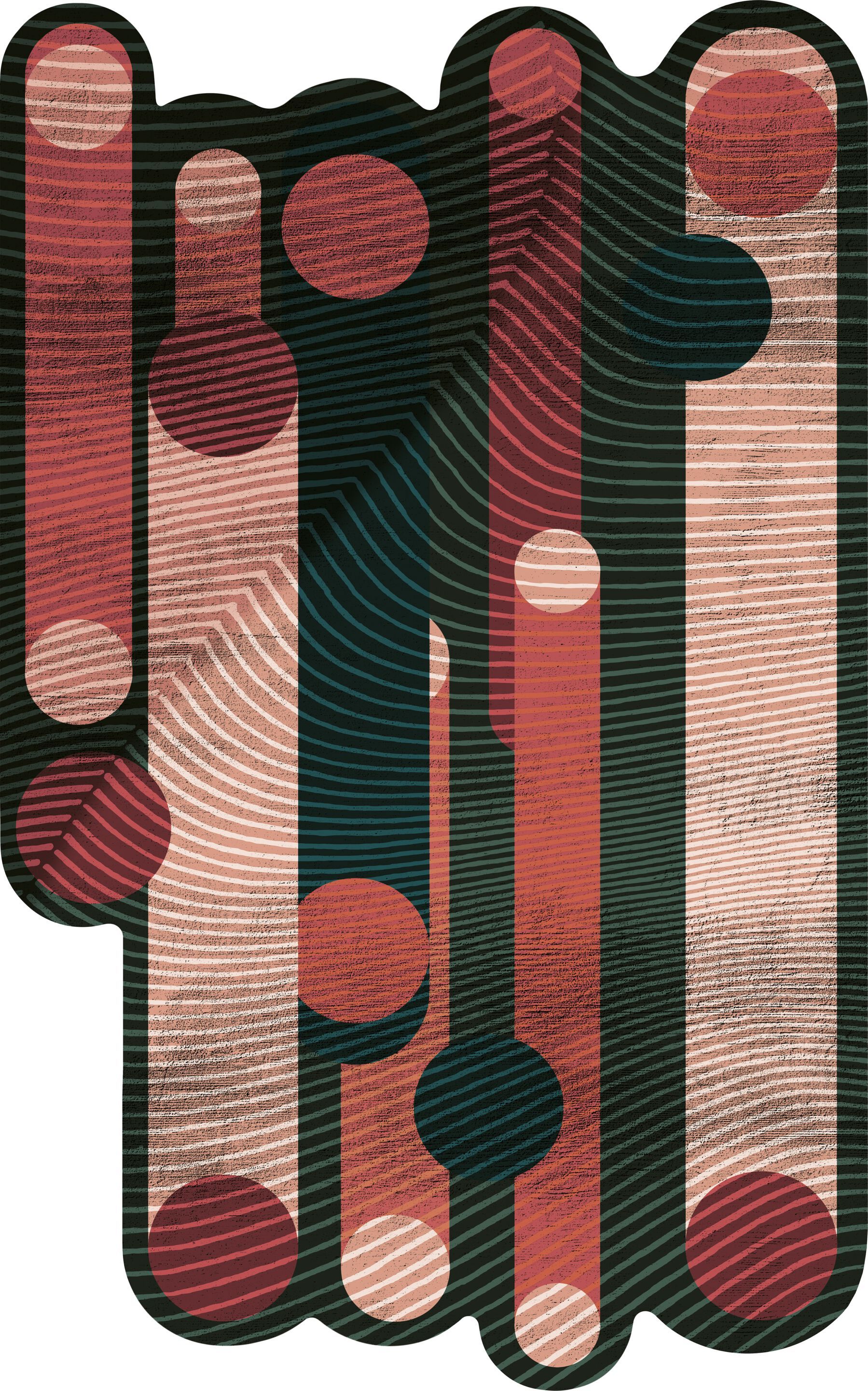 Ковер с рисунком Inkiostro Bianco Travelogue ARCH-00035057 - Вид №9