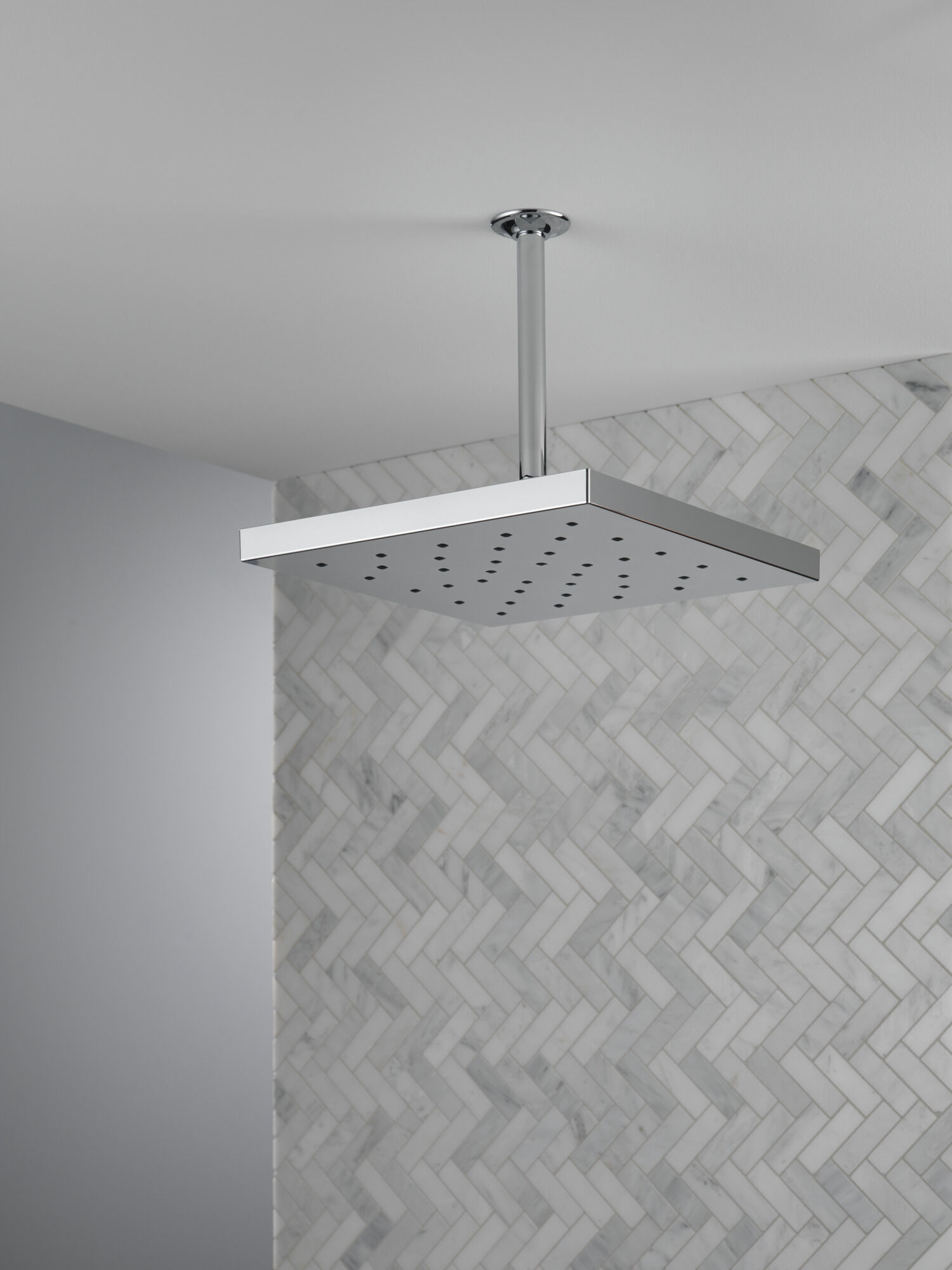 H2Okinetic® одинарная душевая лейка с UltraSoak ™ Delta Faucet 52161-SS25 - Вид №5