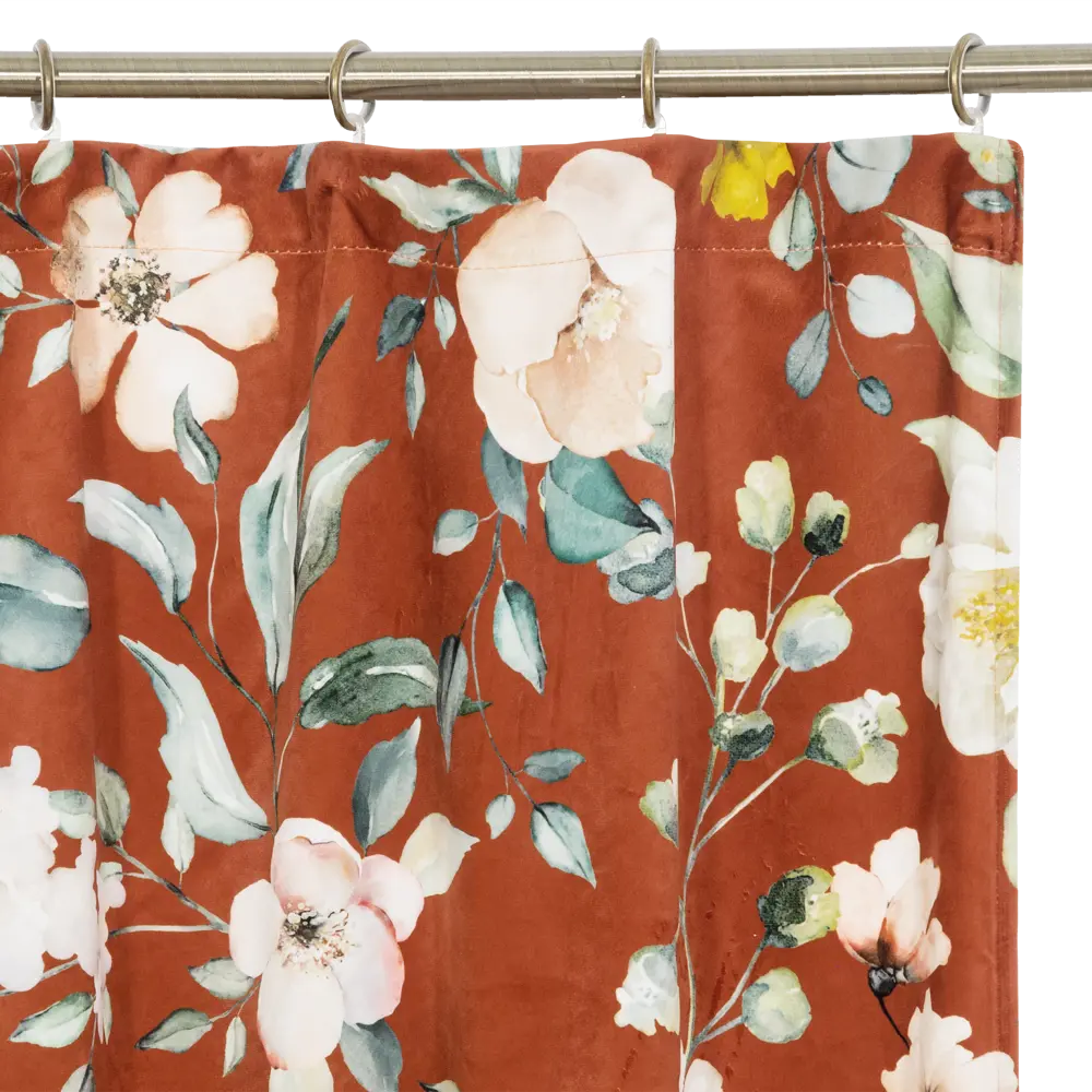 Штора на ленте «Персия» 140х260 см цвет красный SEASONS STLM-2136882 - Вид №2